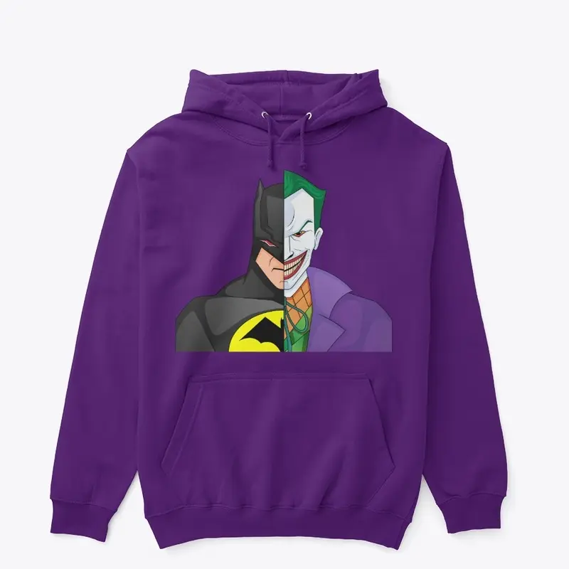 Two Faces of Gotham Hoodies